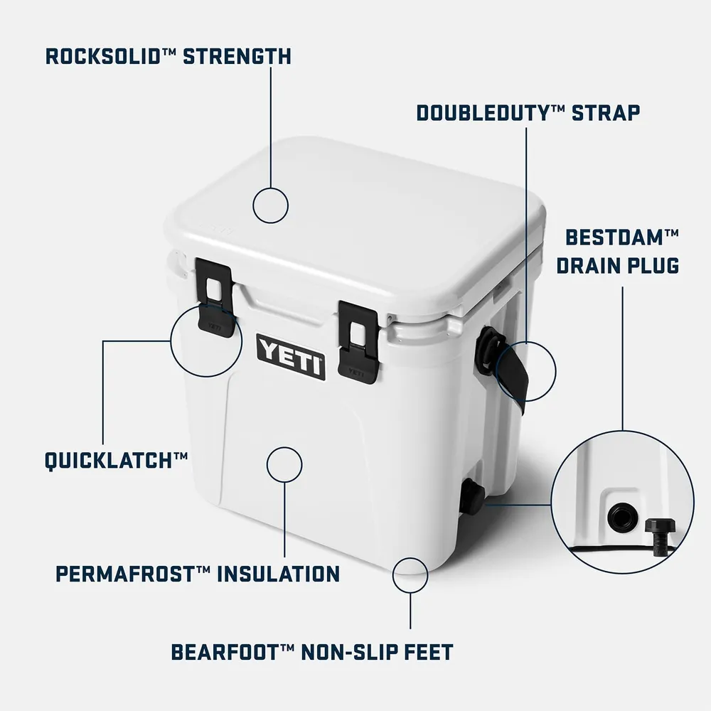 YETI Roadie 24 2.0 Cooler Duro Con Correa De Hombro | Rosa Bebé