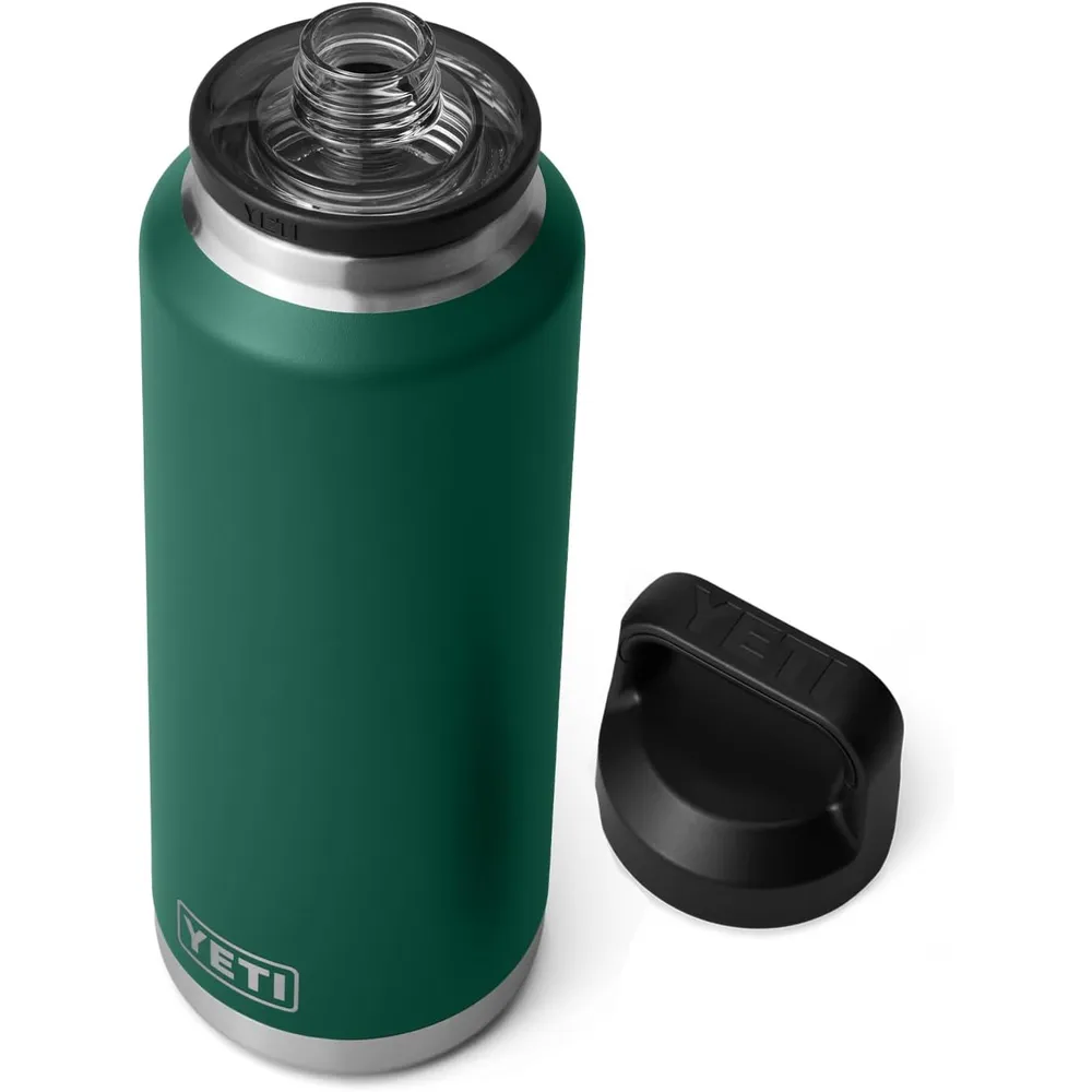 YETI Botella Rambler con Tapa de Chupón de 46 oz | Verde Oscuro