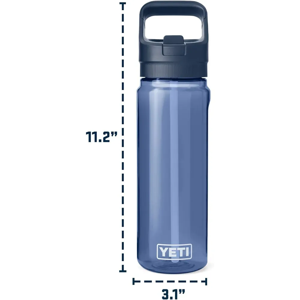 YETI Botella Yonder con Tapa de Sorbete de 25 oz | Verde Oscuro