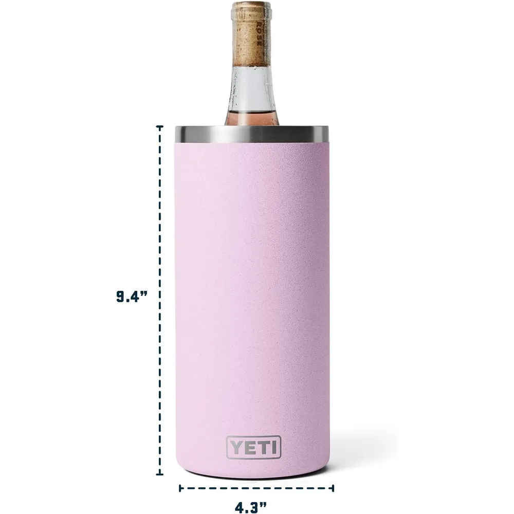 YETI Rambler Cooler forro de vino | Rosa Bebé
