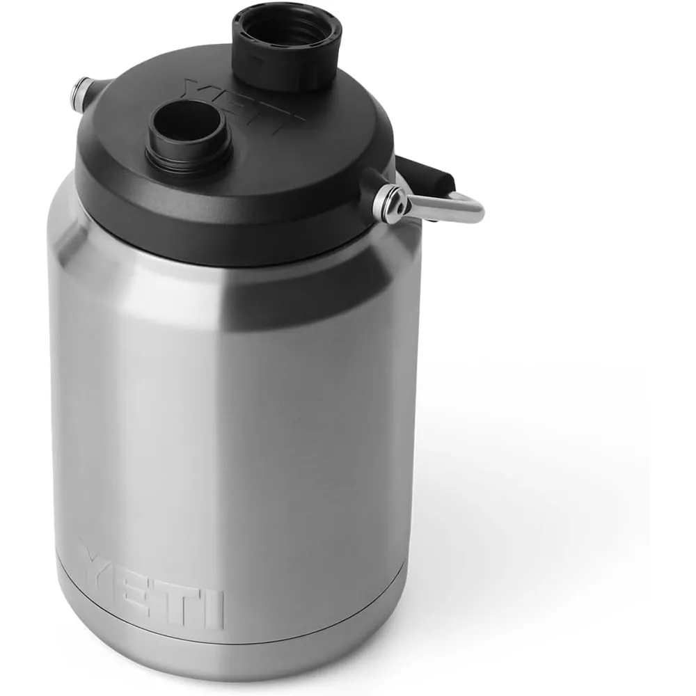 YETI Rambler Jarra con Tapa Magnética de 1 Galón | Plata