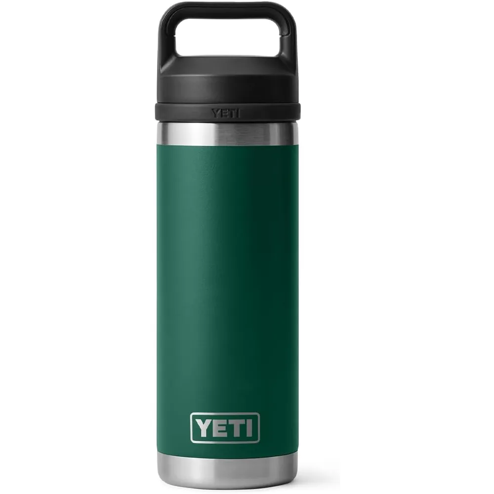 YETI Botella Rambler con Tapa de Chupón de 18 oz | Verde Oscuro