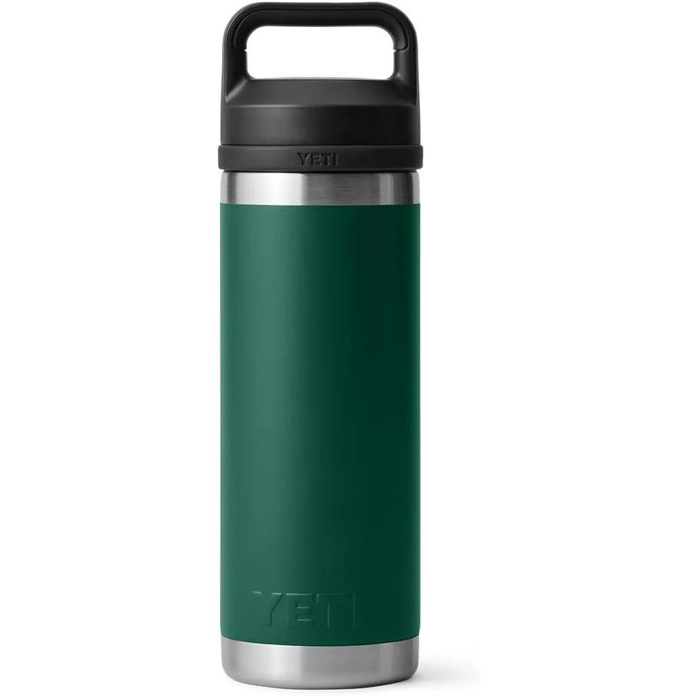 YETI Botella Rambler con Tapa de Chupón de 18 oz | Verde Oscuro