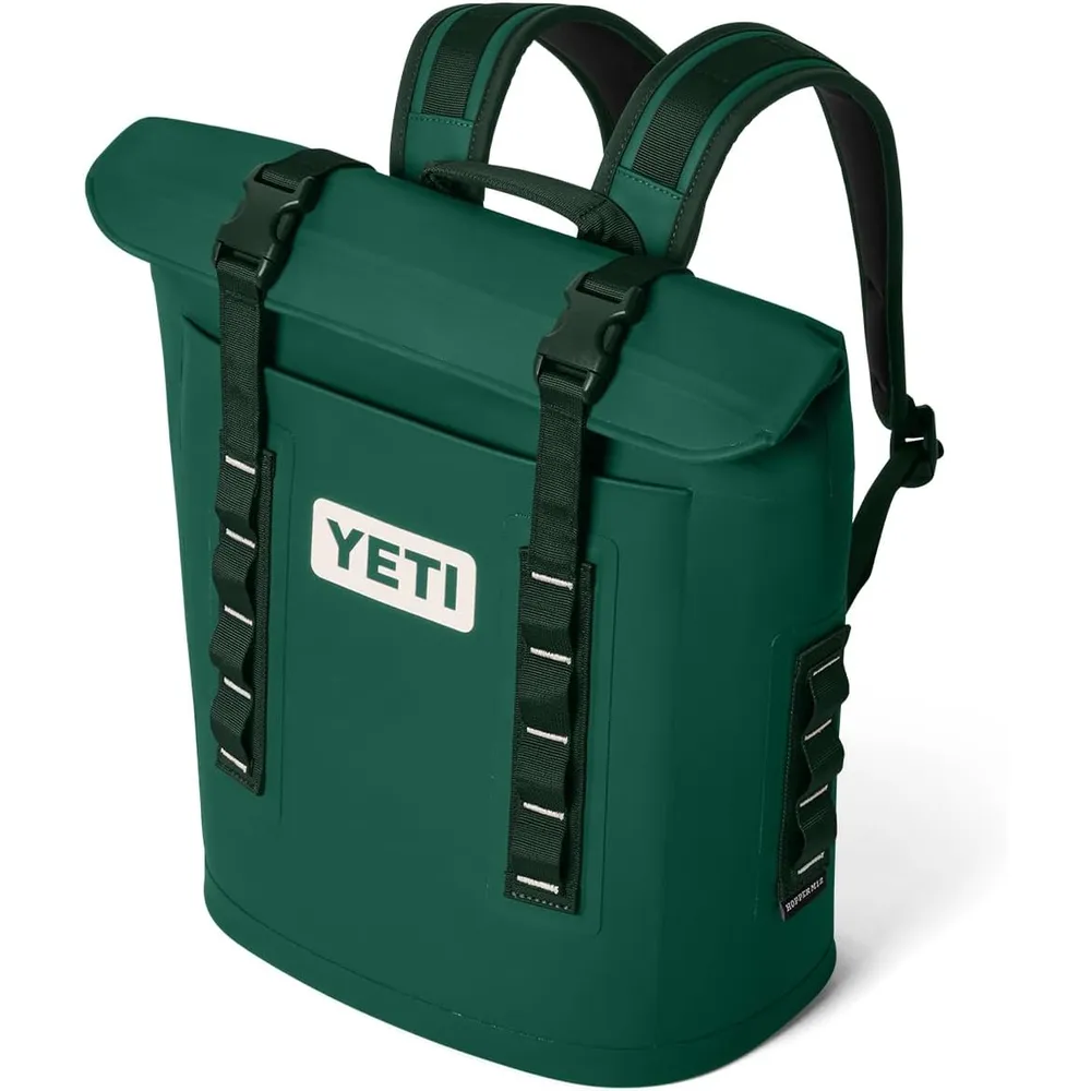 YETI Hopper M40 Cooler Portátil Protección Magnética | Verde Oscuro