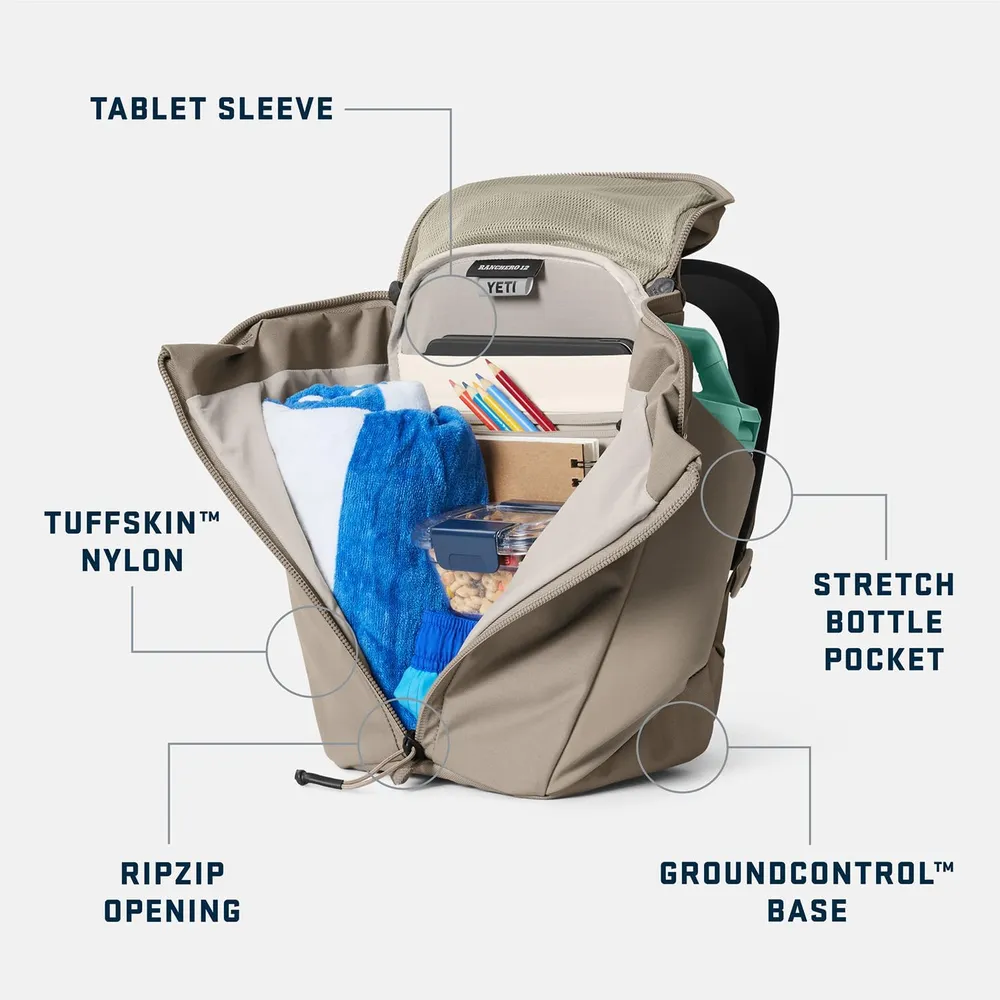 YETI Mochila de Viaje de 12L | Rosa Bebé