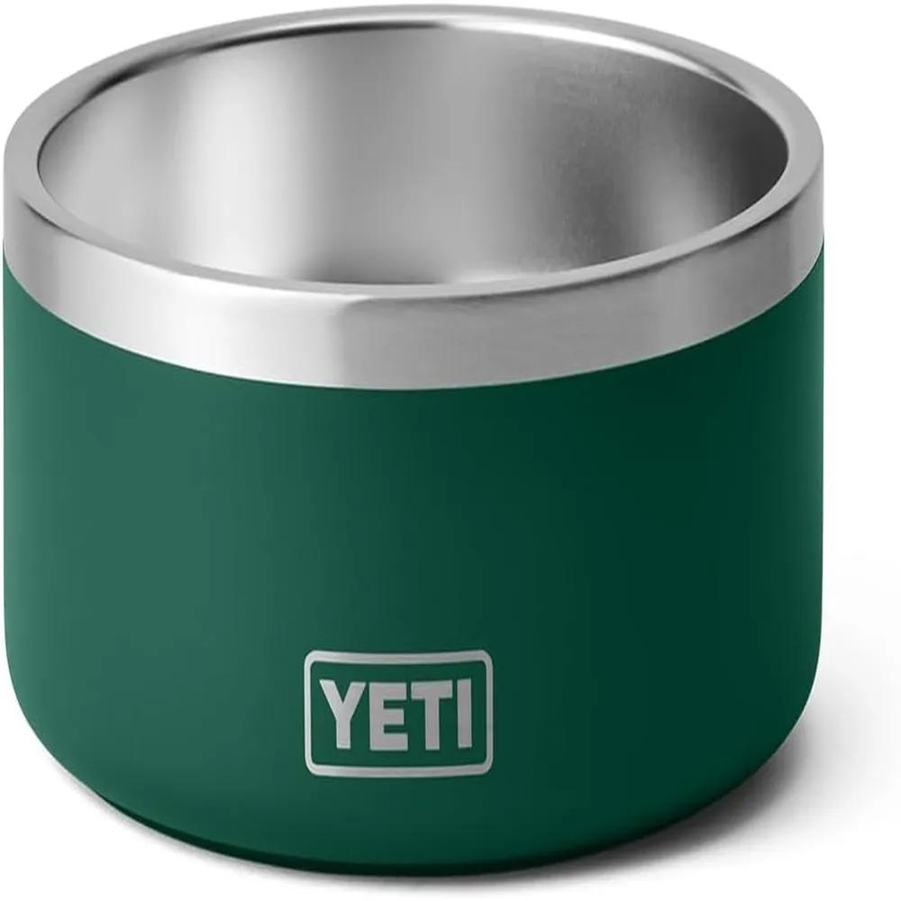 b0fb45jg21_0_webp.webp YETI Boomer 4 Tazón De Acero Inoxidable Para Perro de 32 oz | Verde Oscuro