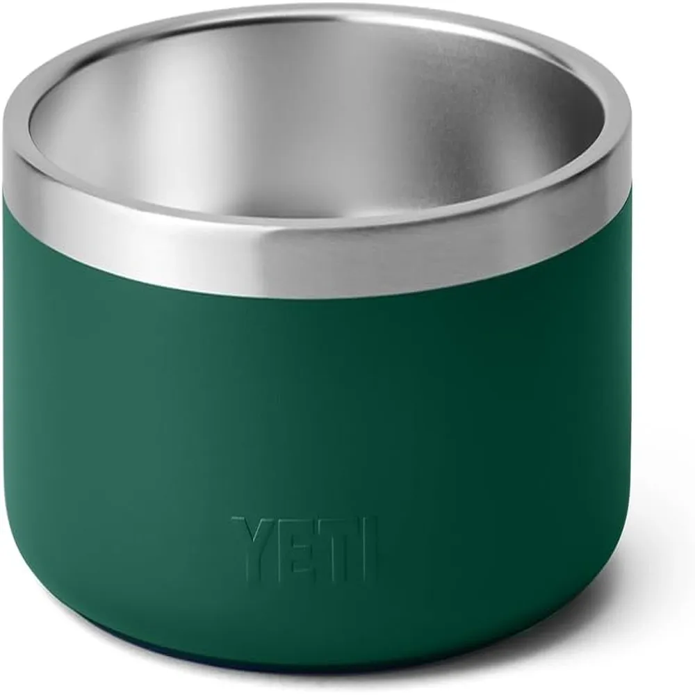 YETI Boomer 4 Tazón De Acero Inoxidable Para Perro de 32 oz | Verde Oscuro
