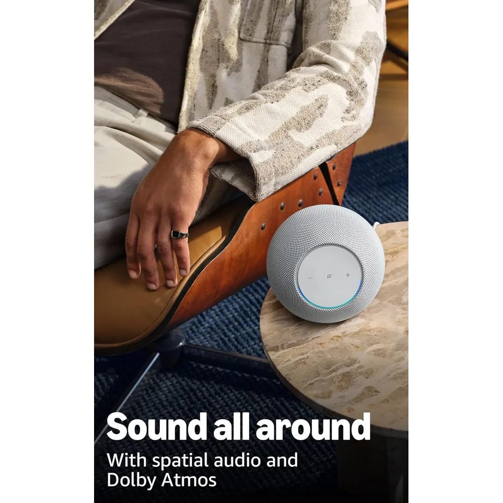 PARLANTE INTELIGENTE AMAZON ECHO STUDIO | BLANCO GLACIAR