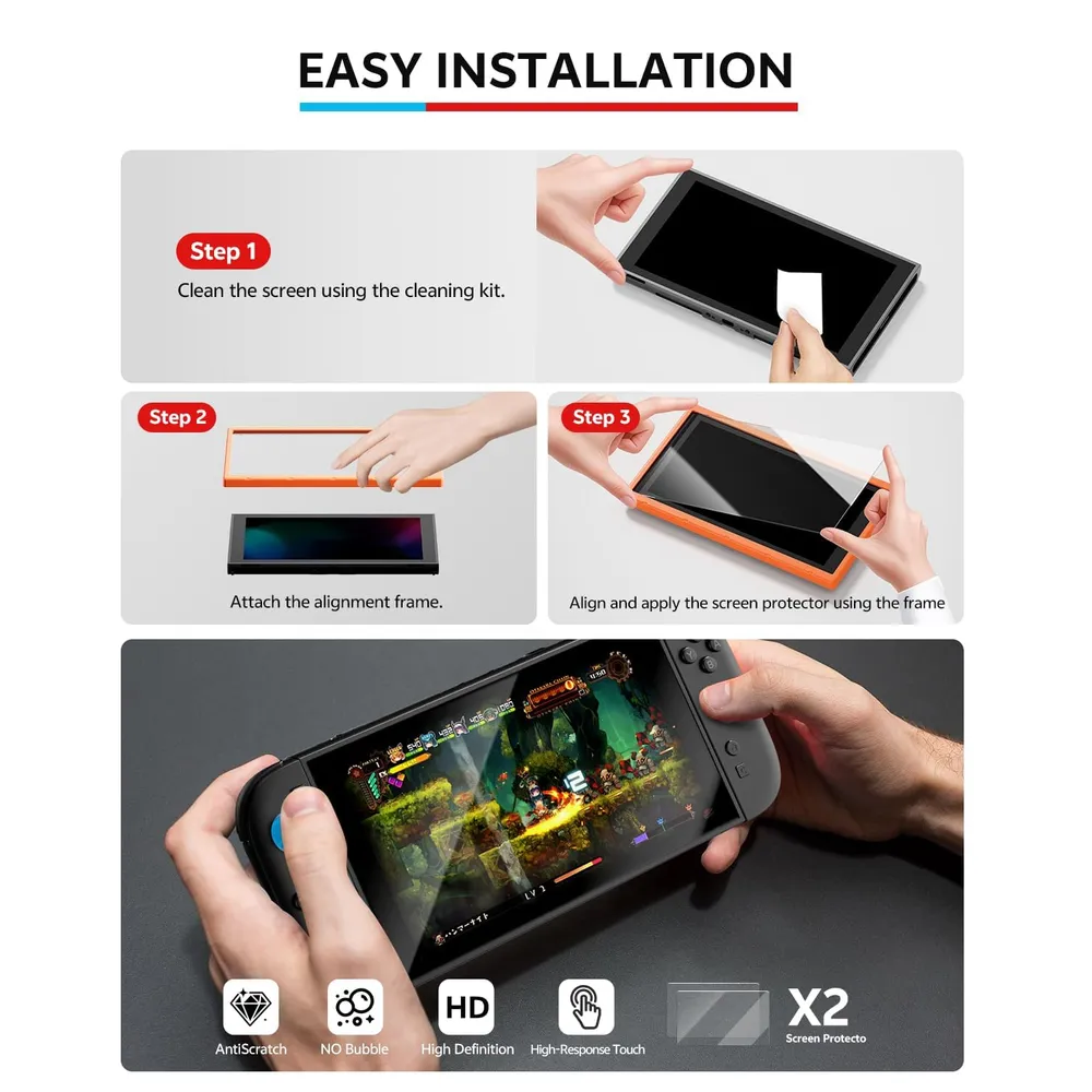 Pack de Accesorios 16 en 1 Para Nintendo Switch 2 | Negro