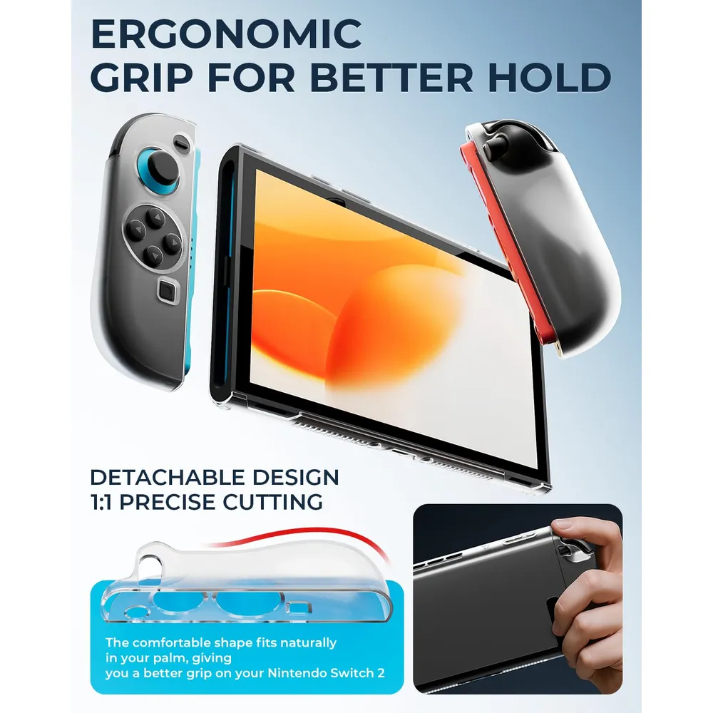 Pack de Accesorios 16 en 1 Para Nintendo Switch 2 | Negro