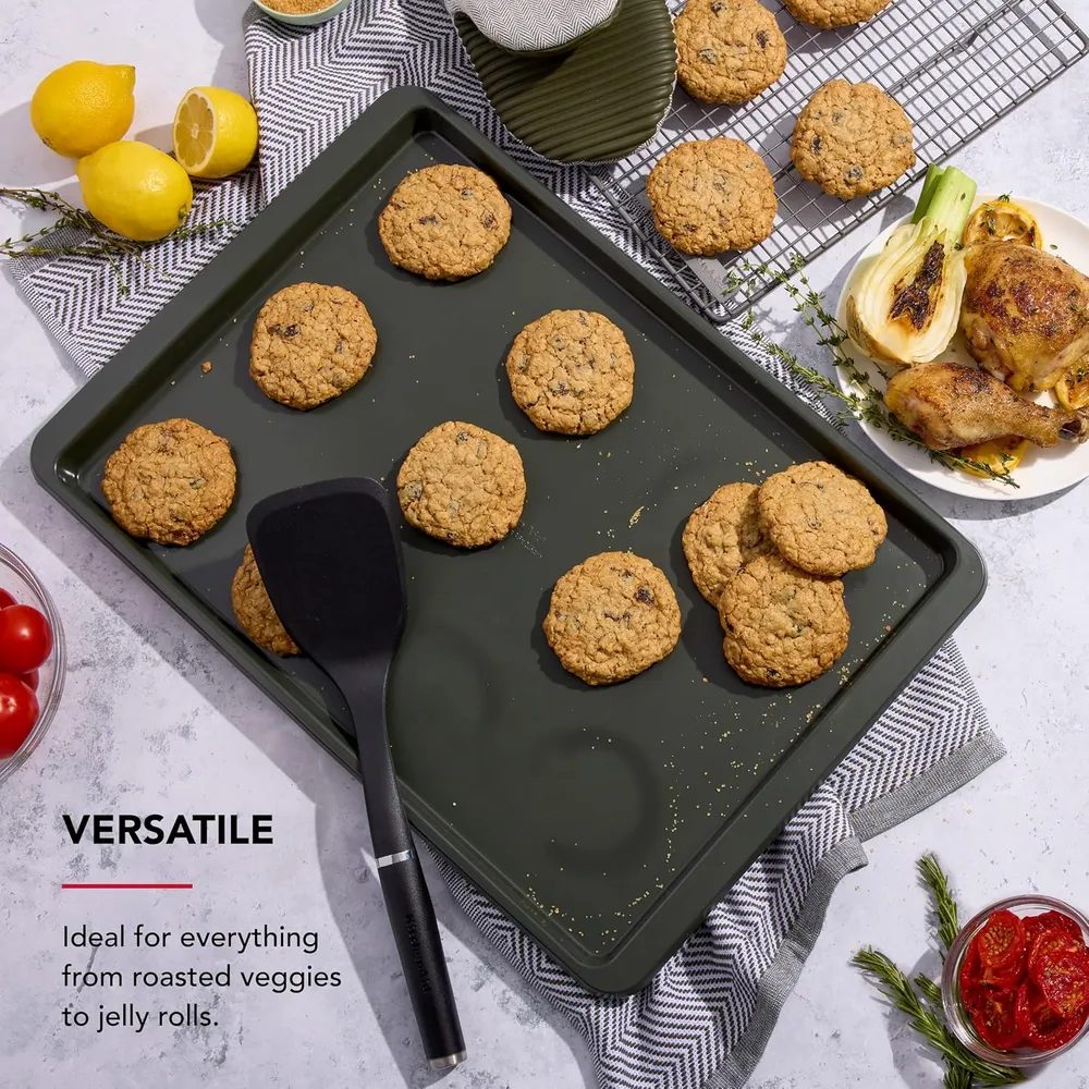 KitchenAid bandeja para hornear 33x46 cm, acero | Verde perenne