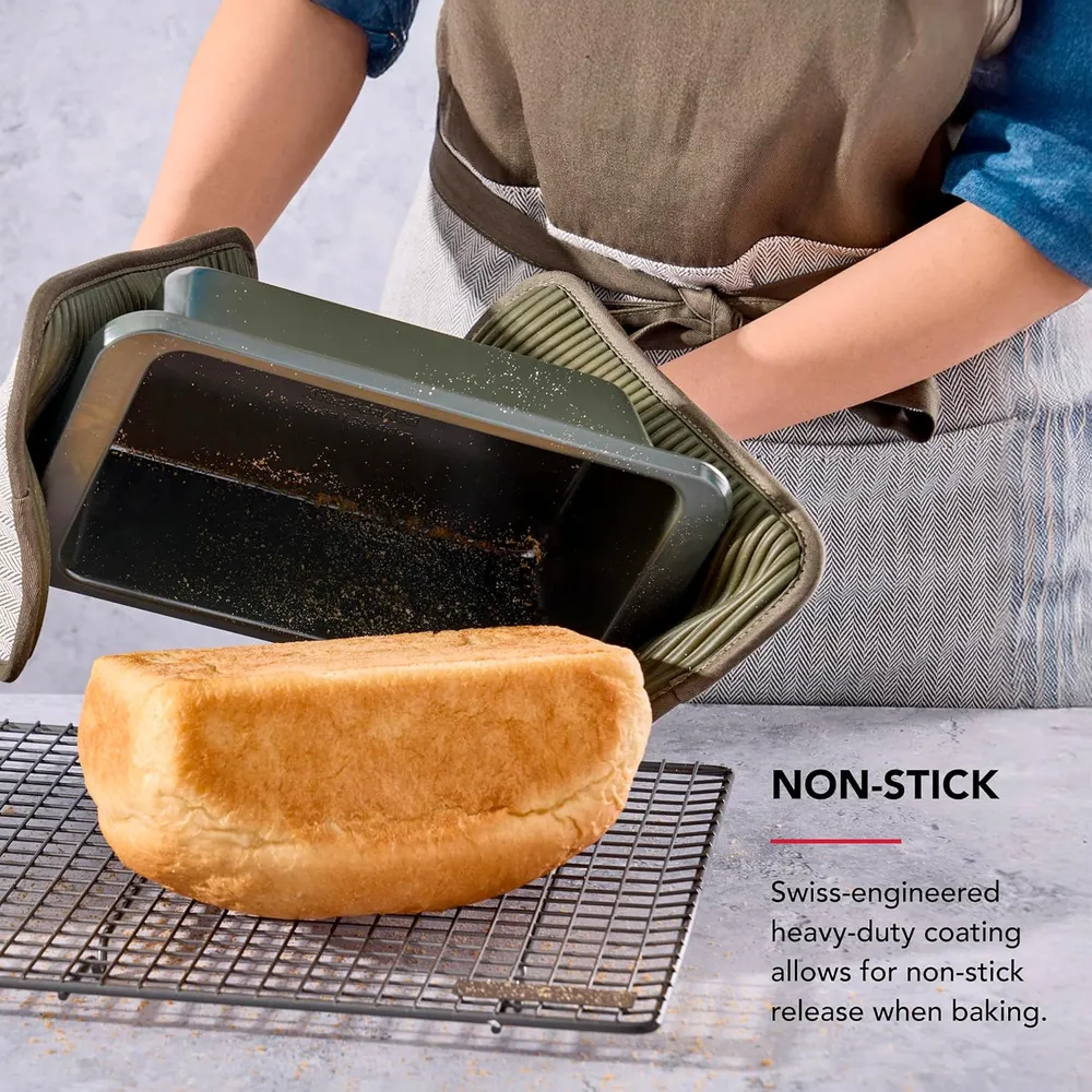 KitchenAid molde para pan 23x13 cm, acero aluminizado antiadherente | Evergreen