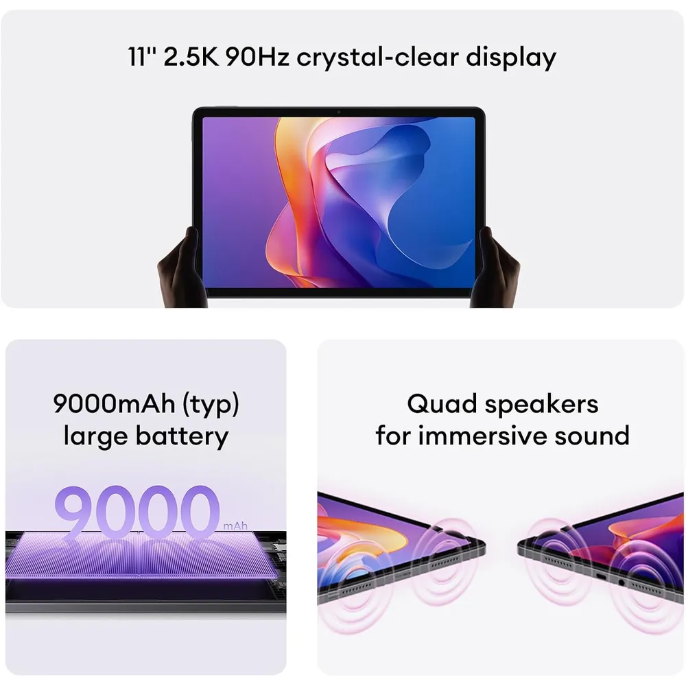 TABLET XIAOMI REDMI PAD 2 4G 256GB 8GB | GRIS GRAFITO