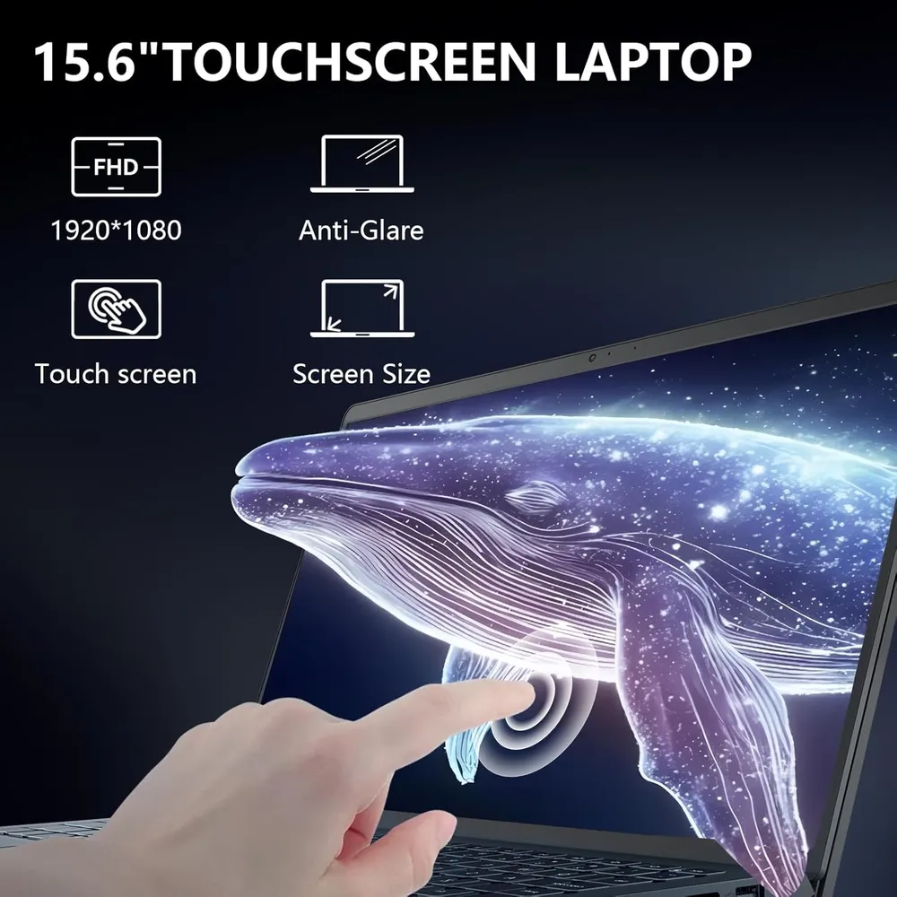 LAPTOP INSPIRON 15 I5-1334U DELL 15.6" 1TB SSD 32GB RAM W11 PRO - TECLADO INGLÉS | NEGRO