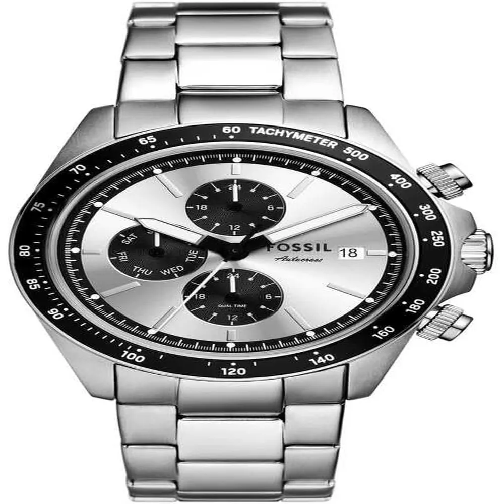 b0fcvff3p4_0_webp.webp Fossil reloj multifunción para hombre, acero inoxidable Autocross | Plateado