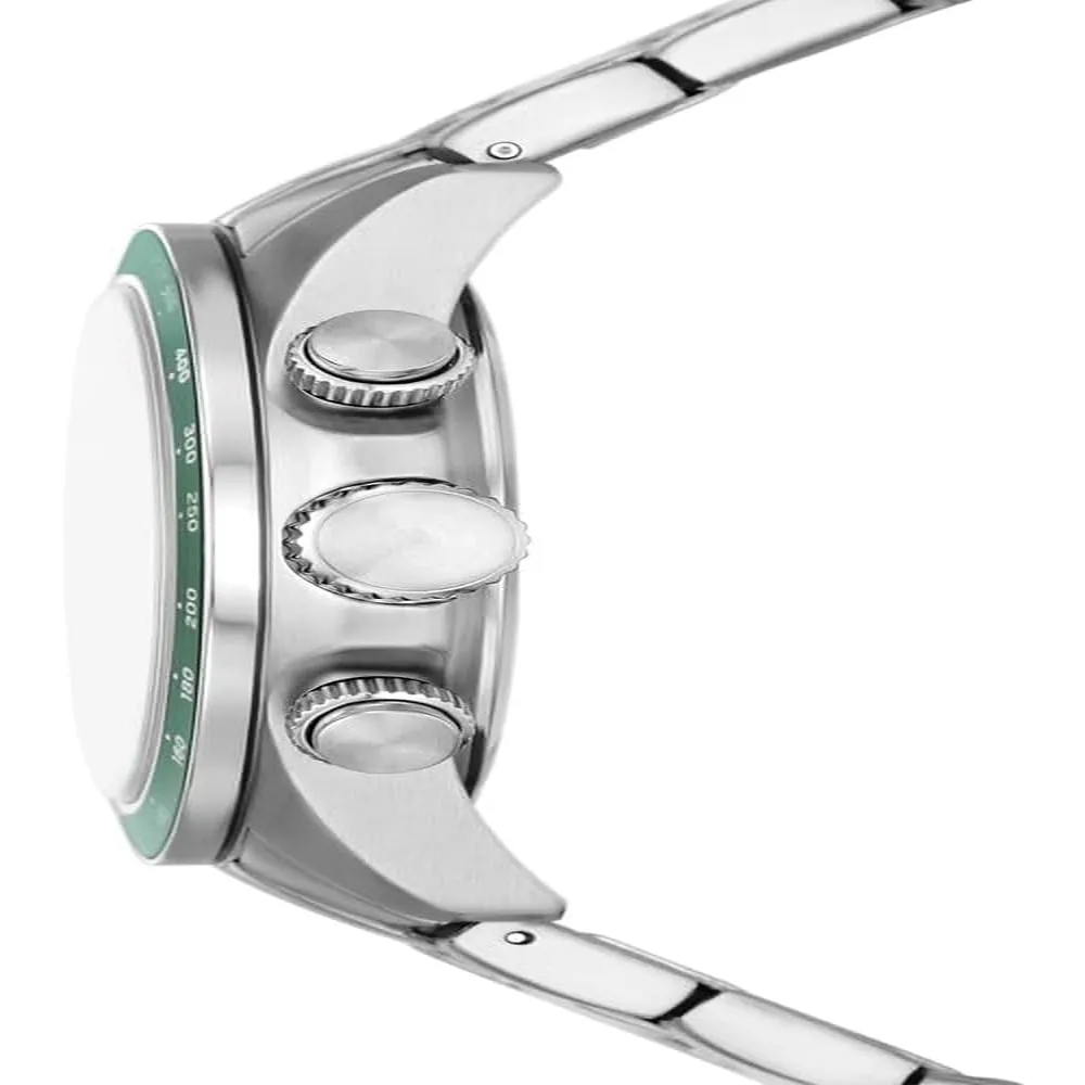 b0fcvkj8f2_2_webp.webp Fossil reloj multifunción para hombre, acero, Autocross | Plateado/ Verde