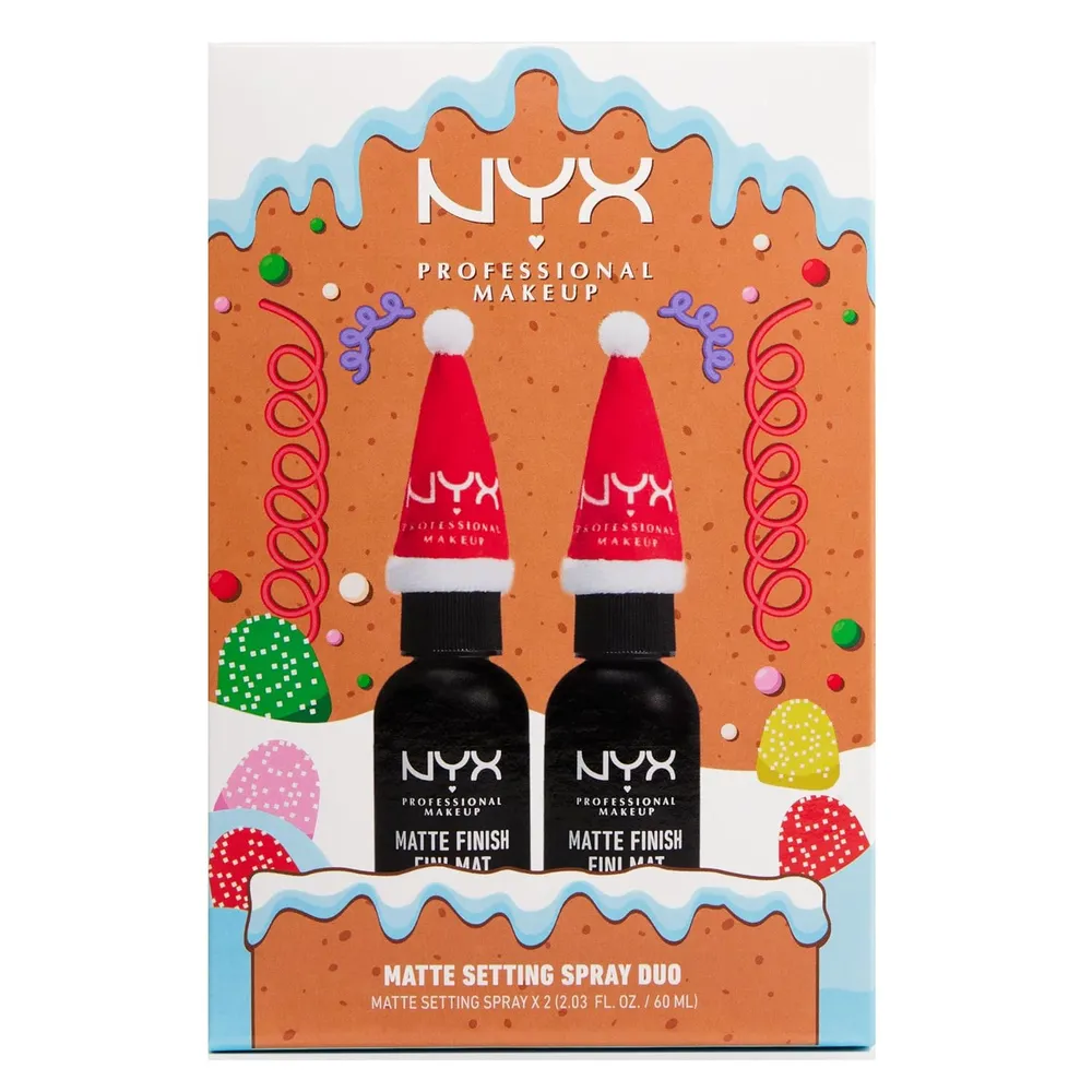 NYX Duo Spray Fijador de Maquillaje | Holiday Gift Set