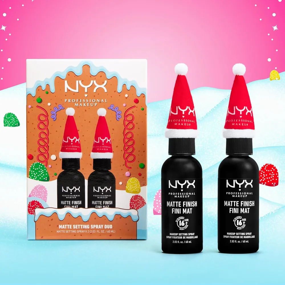 NYX Duo Spray Fijador de Maquillaje | Holiday Gift Set