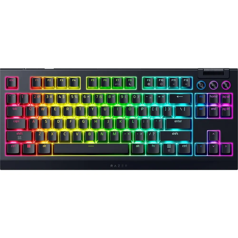 TECLADO INALÁMBRICO BLACKWIDOW V4 TKL HYPERSPEED RAZER | NEGRO