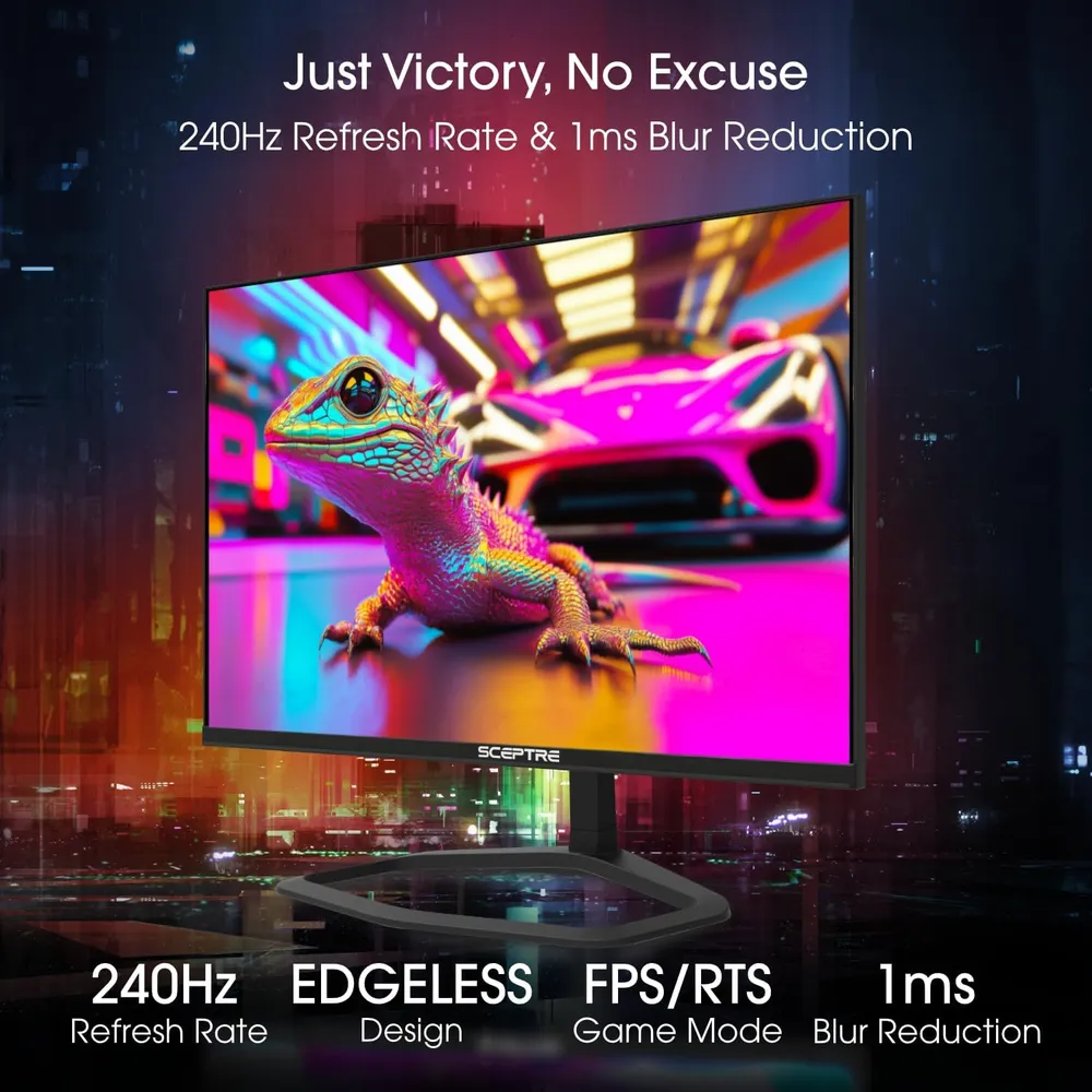 b0fddm968s_3_webp.webp Sceptre E255B-FWD240 Monitor 24.5" Full HD 240Hz