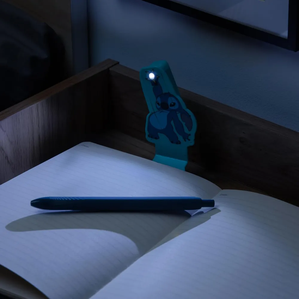 Paladone Disney Stitch, lámpara lectura LED clip Lilo & Stitch oficial