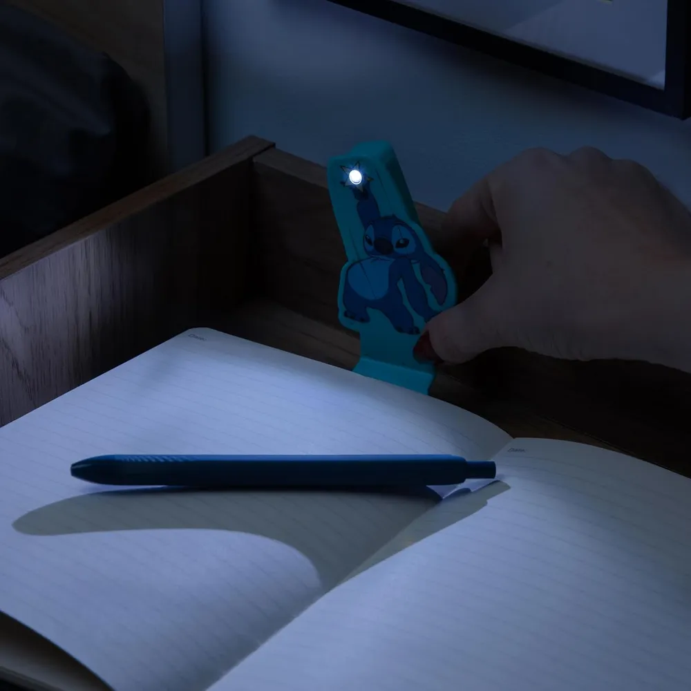 Paladone Disney Stitch, lámpara lectura LED clip Lilo & Stitch oficial