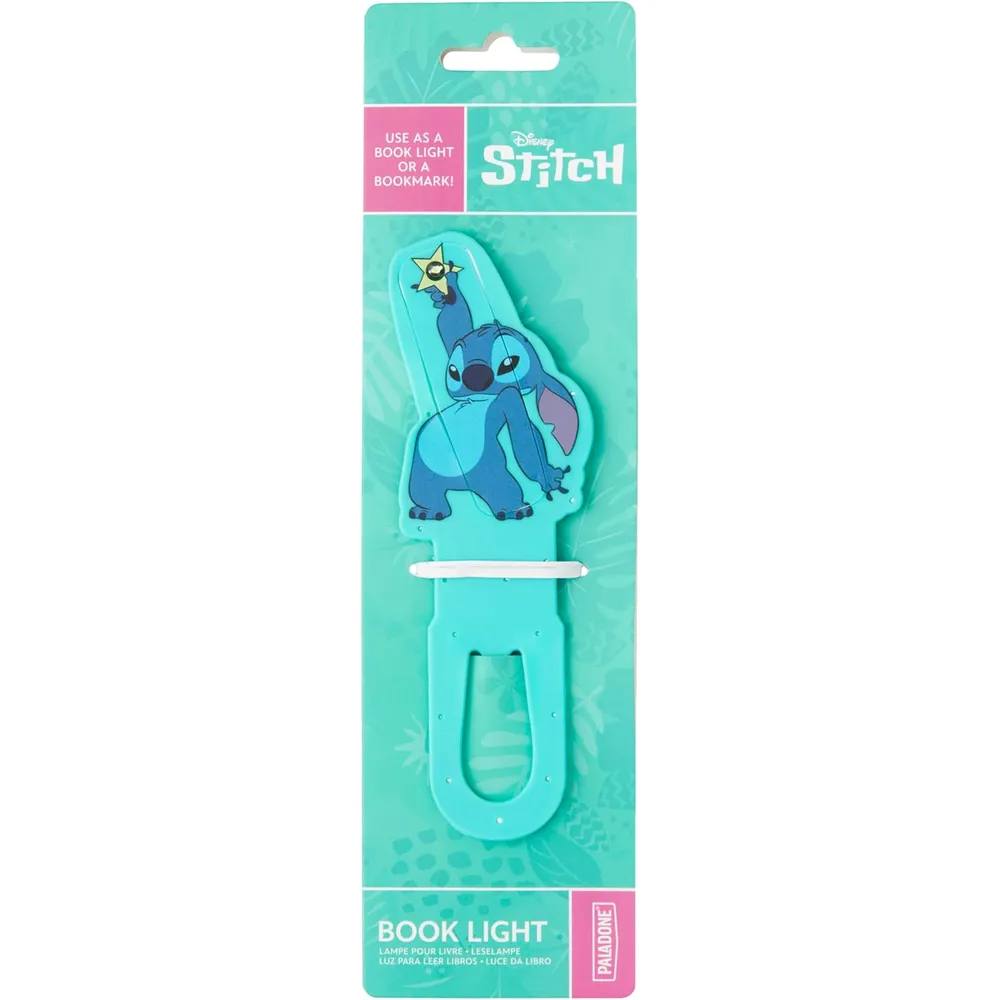Paladone Disney Stitch, lámpara lectura LED clip Lilo & Stitch oficial