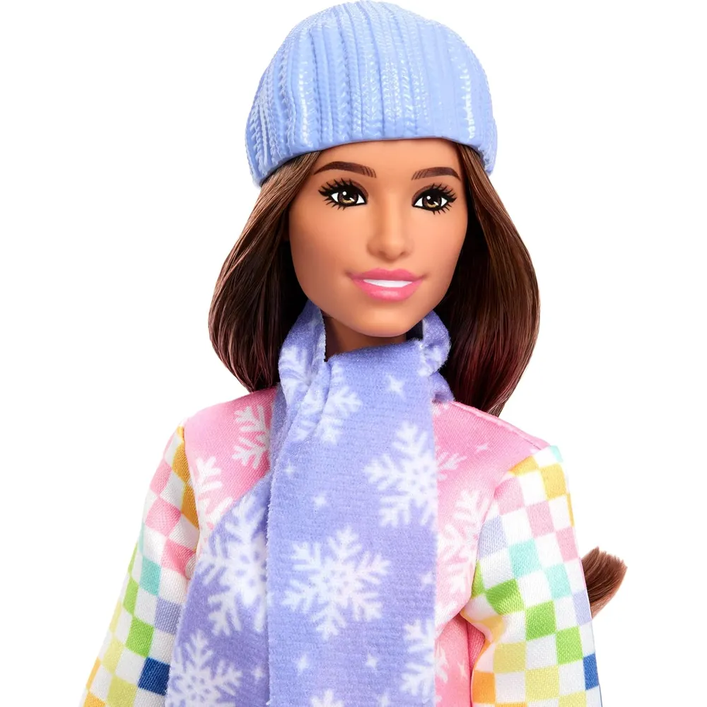BARBIE PROFESIONES SNOWBOARD MUÑECA CON ACCESORIOS