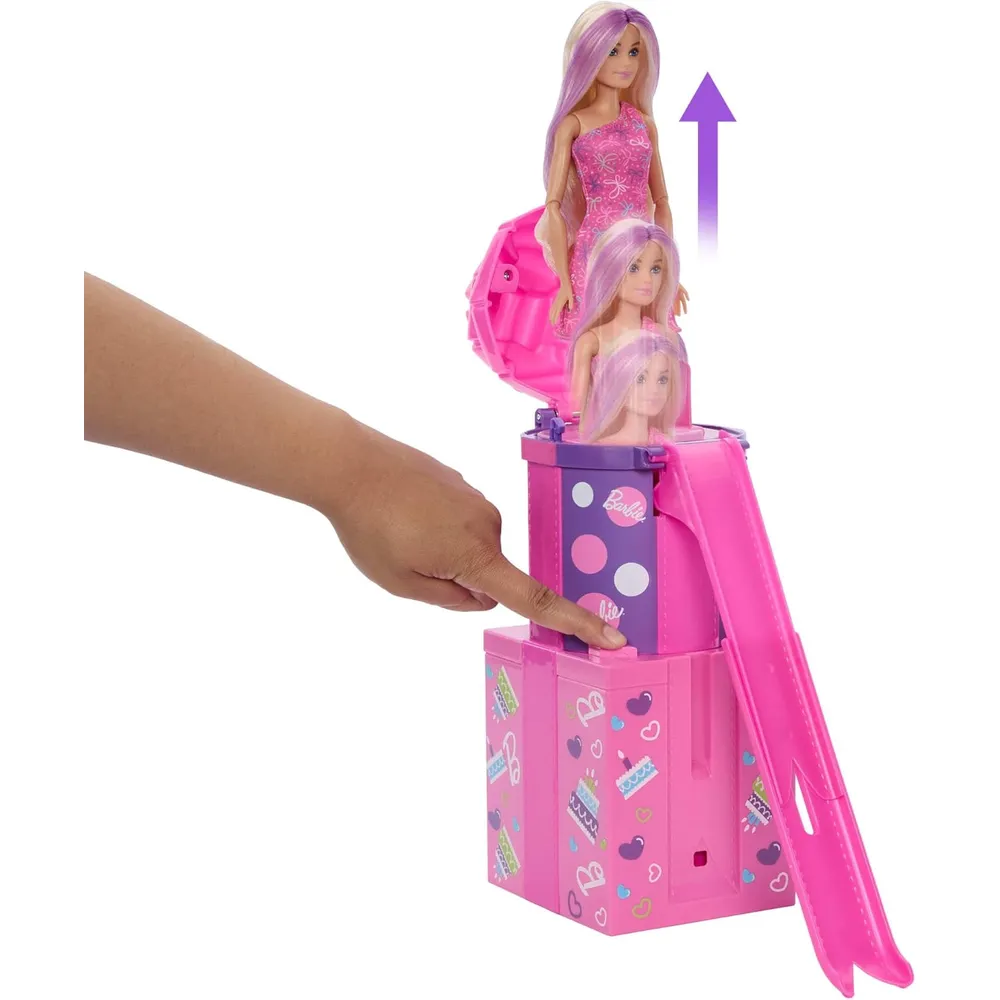 BARBIE RISE SURPRISE CUMPLEAÑOS MASCOTAS MUÑECA CON SORPRESAS