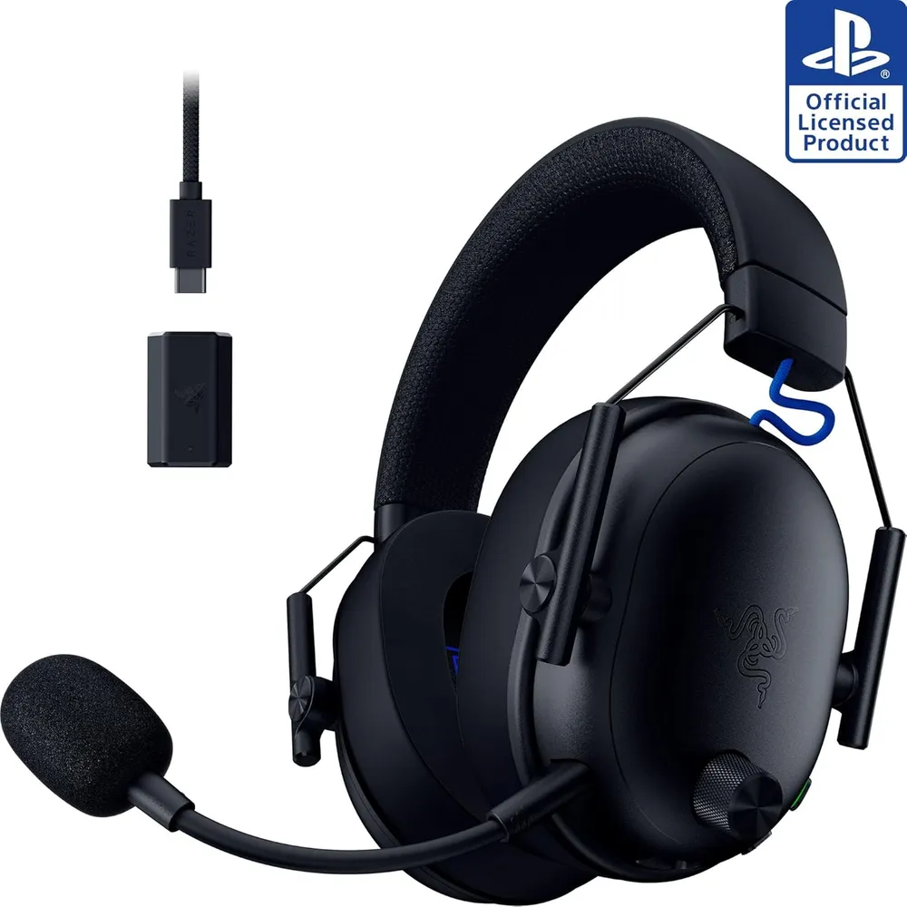 AUDÍFONOS INALÁMBRICOS BLACKSHARK V3 PLAYSTATION RAZER | NEGRO