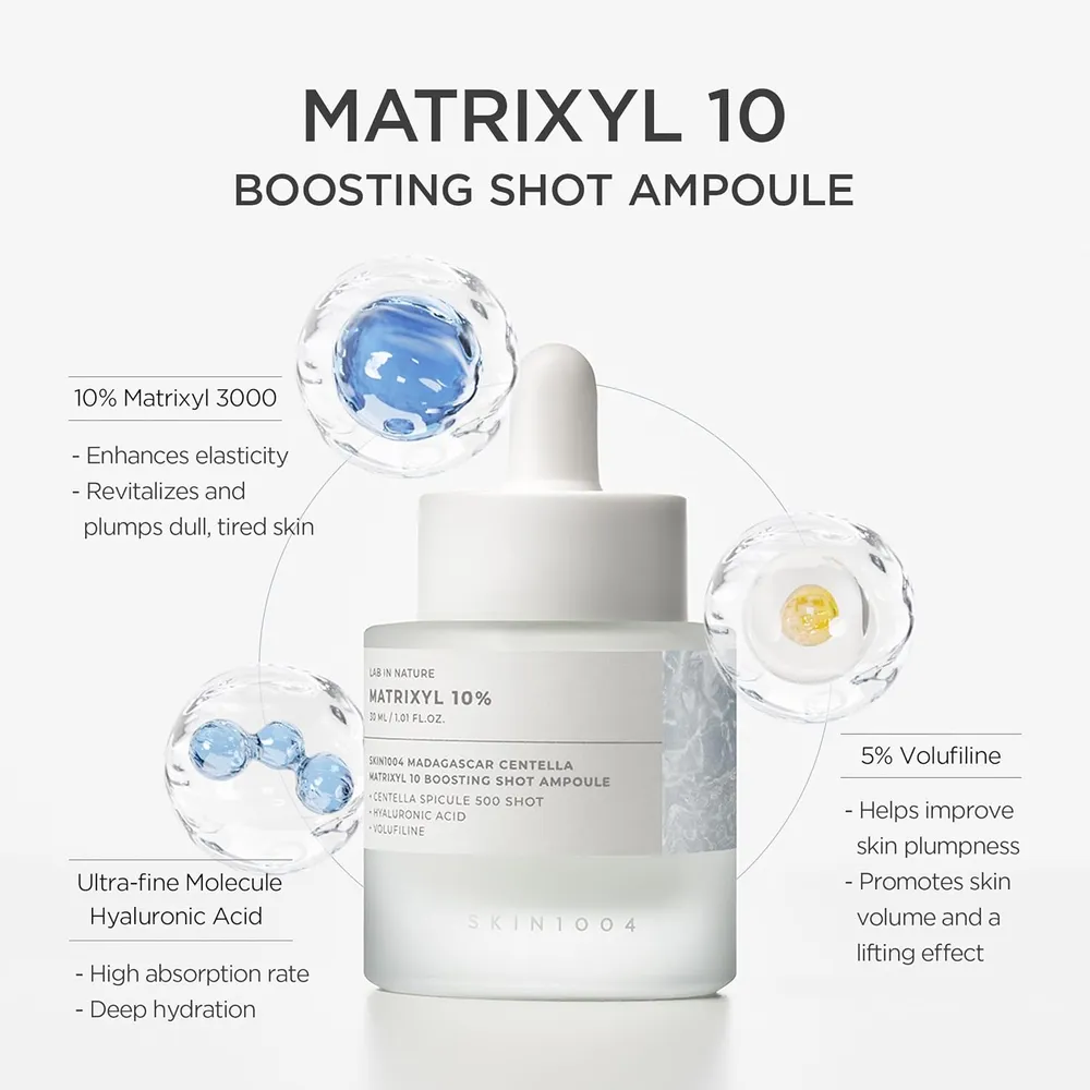 SÉRUM FACIAL MATRIXYL ÁCIDO HIALURÓNICO REAFIRMANTE SKIN1004 | 1 OZ / 30 ML