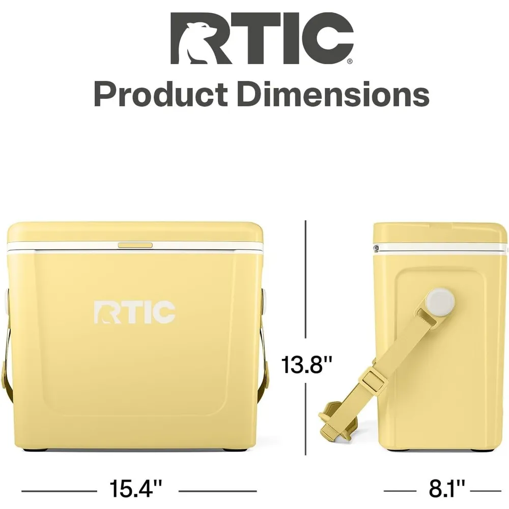 COOLER RTIC | SUNLIGHT / WHITE