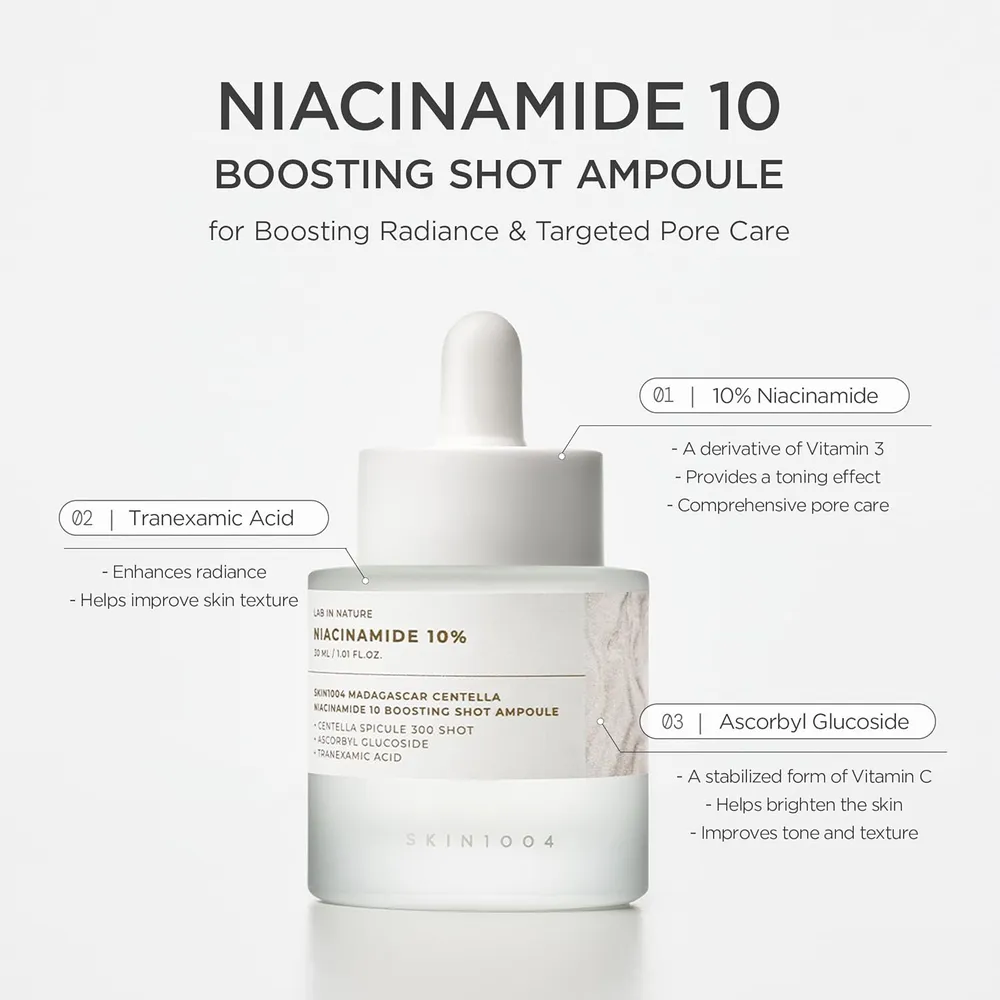 SÉRUM FACIAL NIACINAMIDA 10% MINIMIZADOR DE POROS SKIN1004 | 1.01 OZ / 30 ML