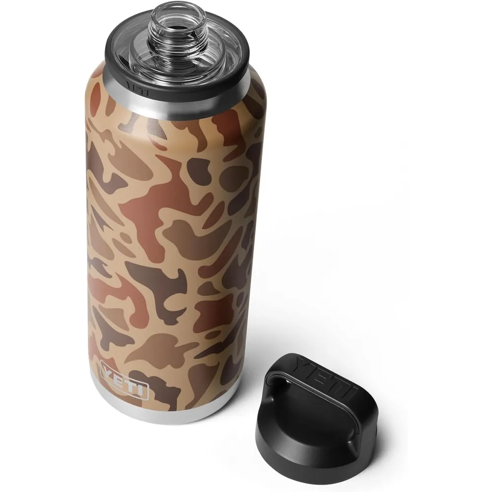 YETI Botella Rambler con Tapa para Sorbos de 36 oz | Camuflaje