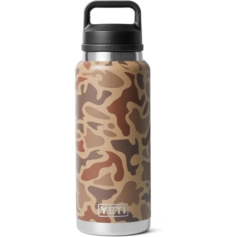 YETI Botella Rambler con Tapa para Sorbos de 36 oz | Camuflaje