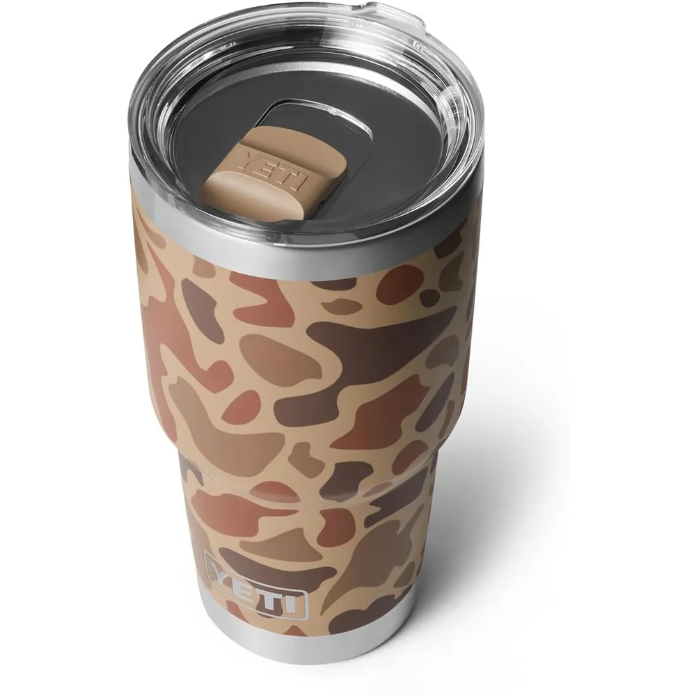 YETI Rambler Vaso de 30 oz de acero inoxidable y tapa MagSlider color camuflaje