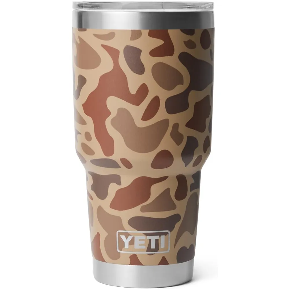 YETI Rambler Vaso de 30 oz de acero inoxidable y tapa MagSlider color camuflaje