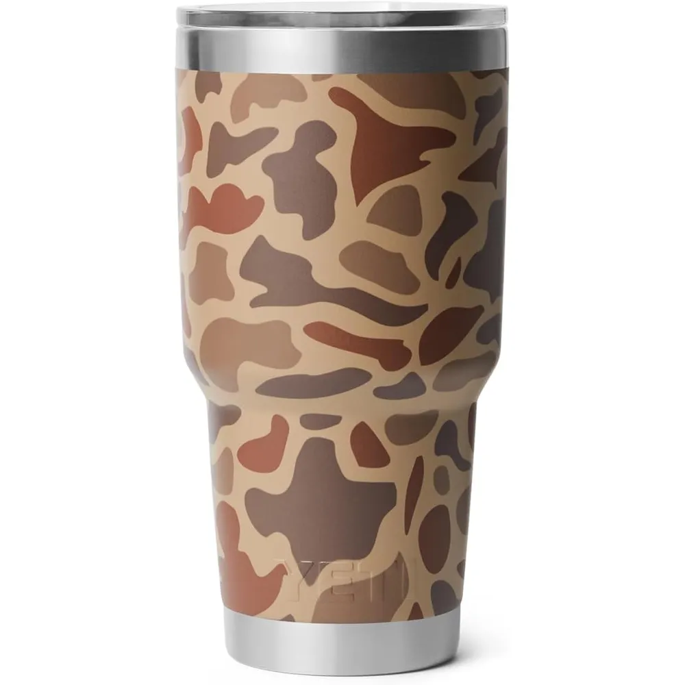 YETI Rambler Vaso de 30 oz de acero inoxidable y tapa MagSlider color camuflaje