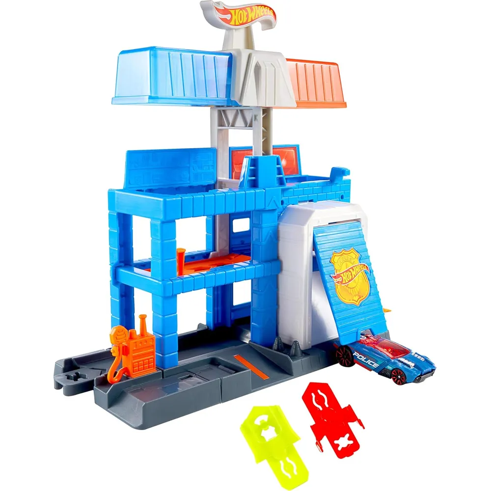 HOT WHEELS PISTA TORRE DE POLICIA