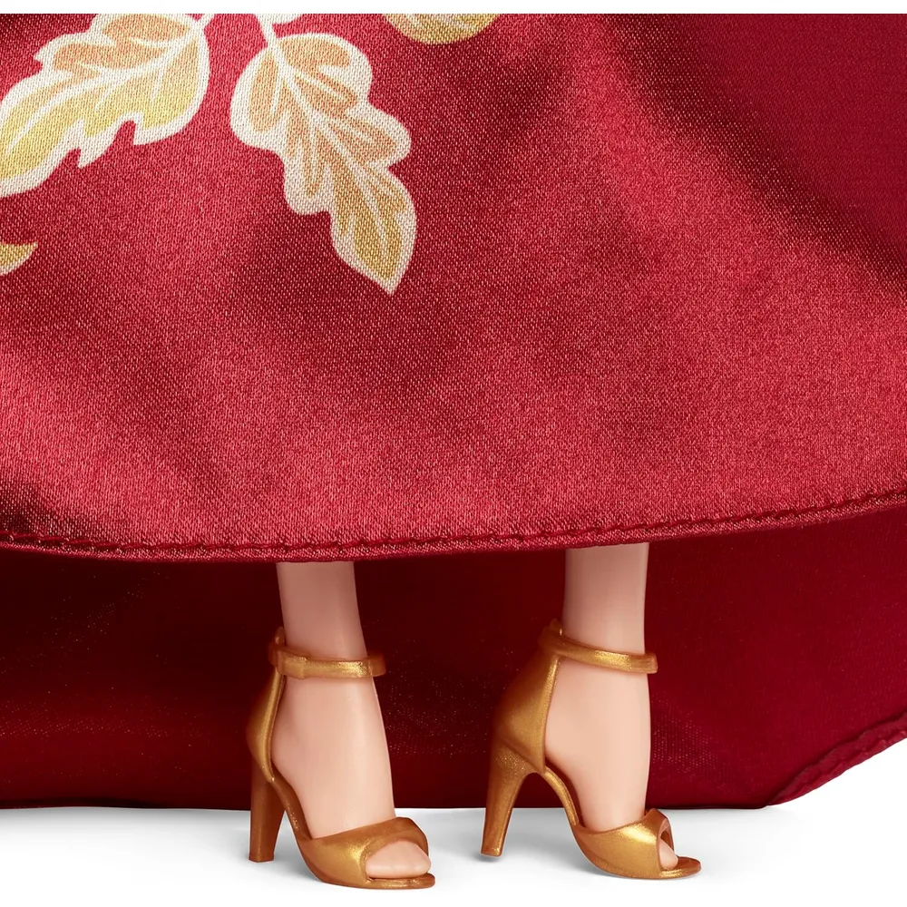 BARBIE SIGNATURE AÑO NUEVO LUNAR MUÑECA VESTIDO ROJO