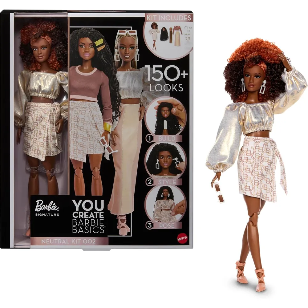 BARBIE BASICS YOU CREATE MUÑECA PERSONALIZABLE 002