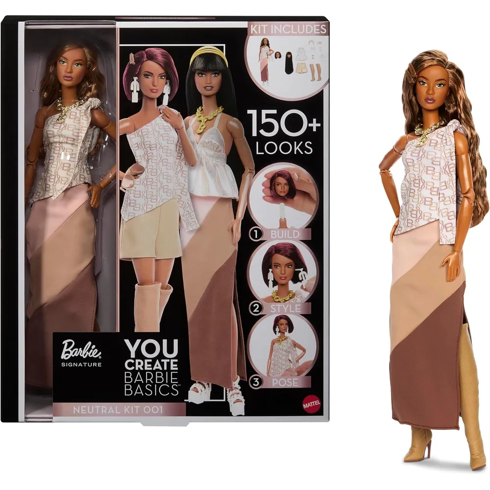 BARBIE BASICS YOU CREATE MUÑECA PERSONALIZABLE 001