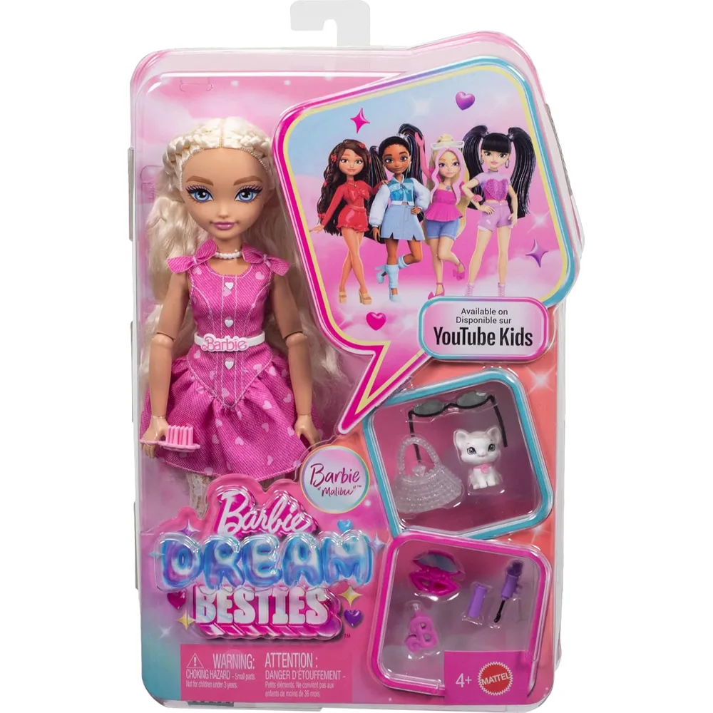 BARBIE DREAM BESTIES MALIBU MUÑECA CON ACCESORIOS