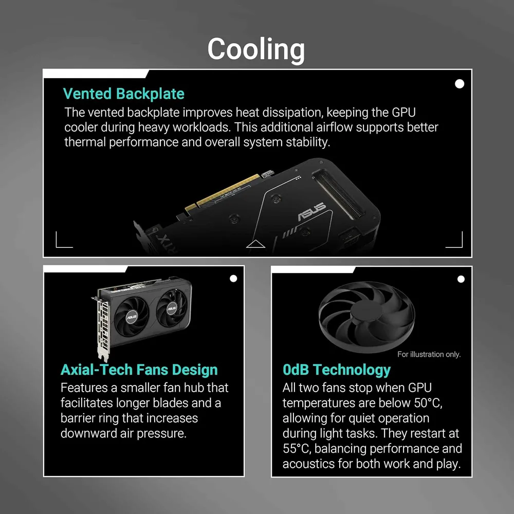 ASUS Dual GeForce RTX 5050 8GB
