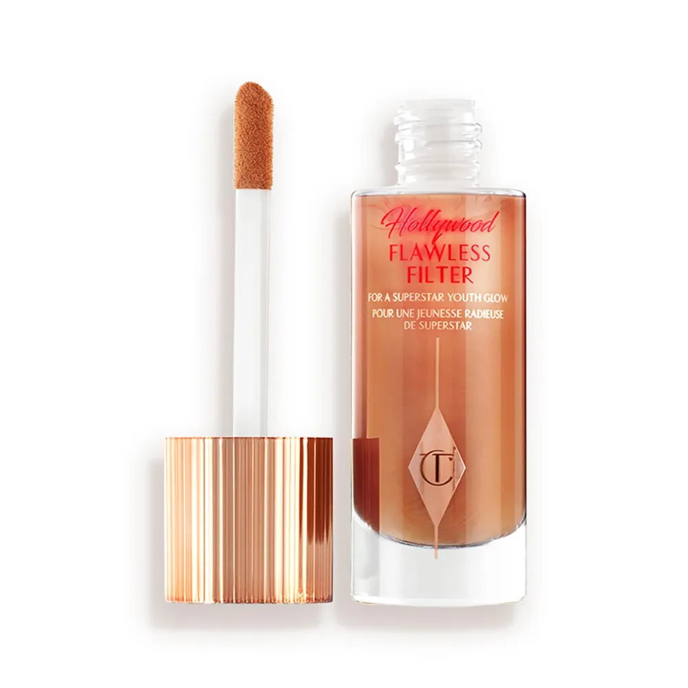 Charlotte Tilbury Hollywood FlawlessFilter Prebase e iluminador líquido | 7 Oscuro