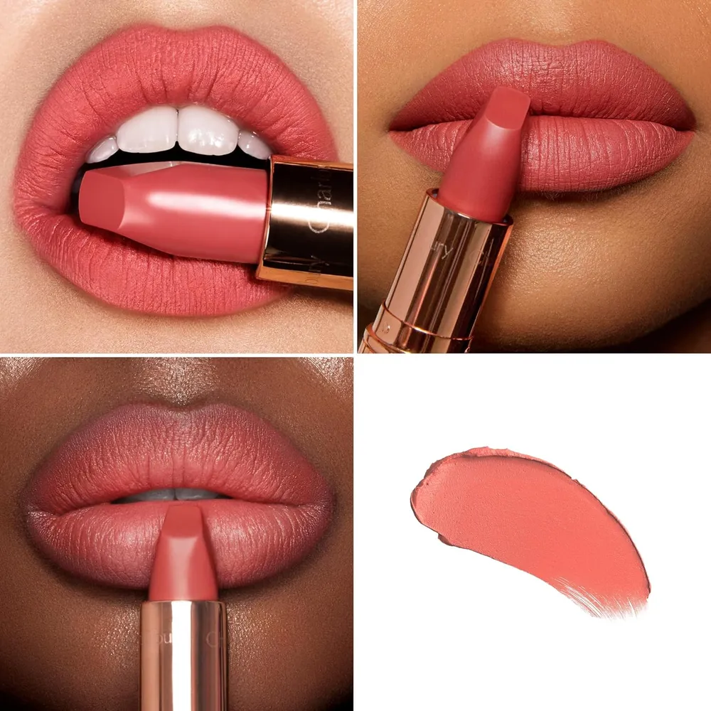 Charlotte Tilbury Revolution Lápiz labial mate | Sienna sexy - coral dorado