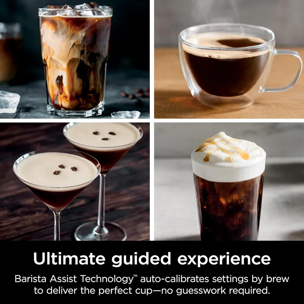 NINJA LUXE CAFÉ ES601CY, CAFETERA ESPRESSO, FILTRO Y COLD BREW | CYBERSPACE