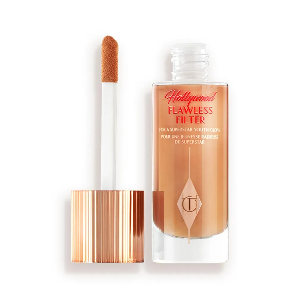 Charlotte Tilbury Hollywood FlawlessFilter Prebase e iluminador líquido | 6 Dark Tan