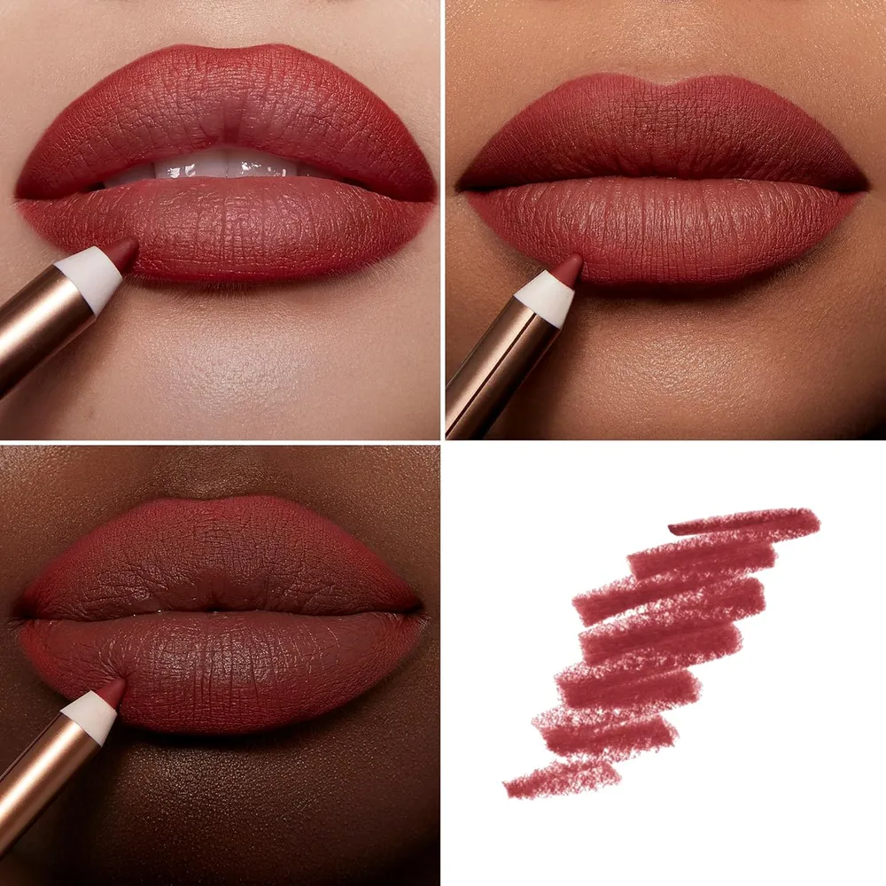 Charlotte Tilbury Lip Cheat Lápiz delineador de labios | Paseo sin vergüenza - rosa baya