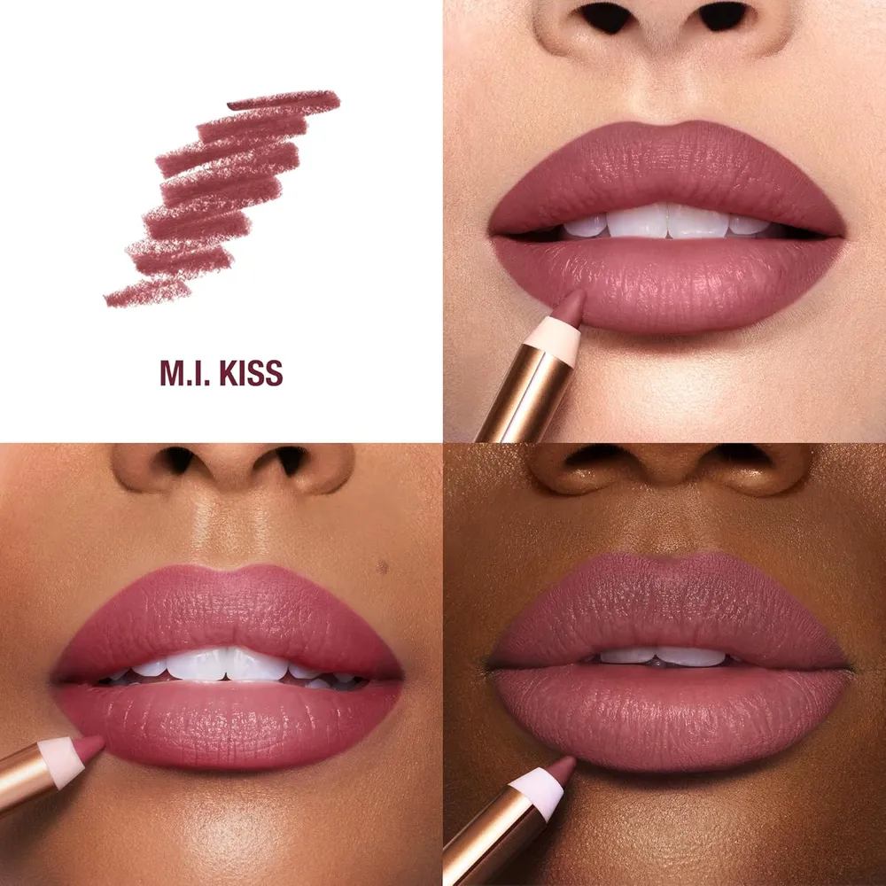 Charlotte Tilbury Lip Cheat Lápiz delineador de labios | M.I.Kiss - bayas naturales